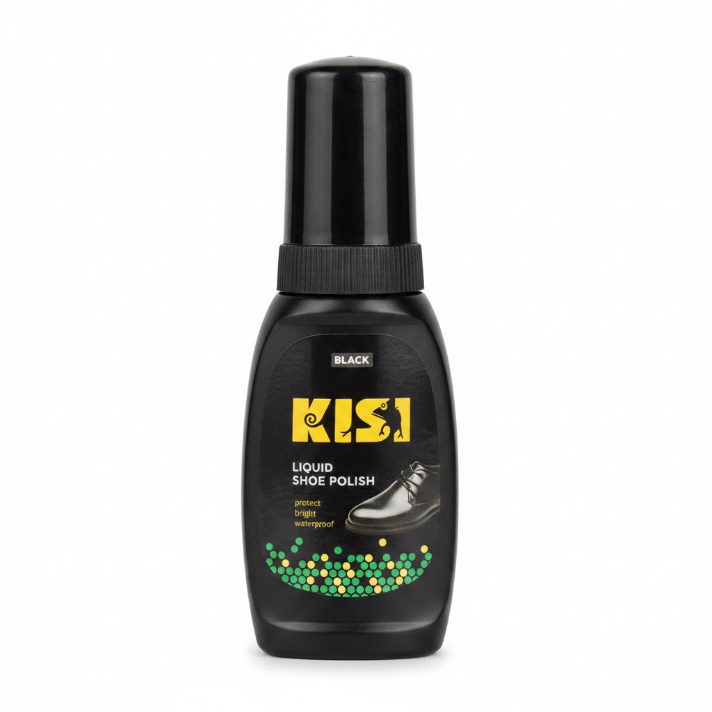 KISI Black Liquid Shoe Polish