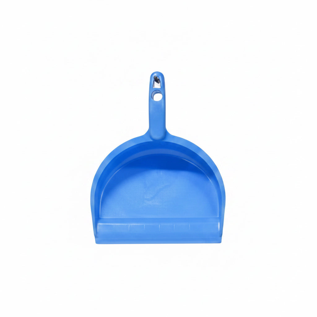 Plastic Dustpan with Handle – Assorted Colours