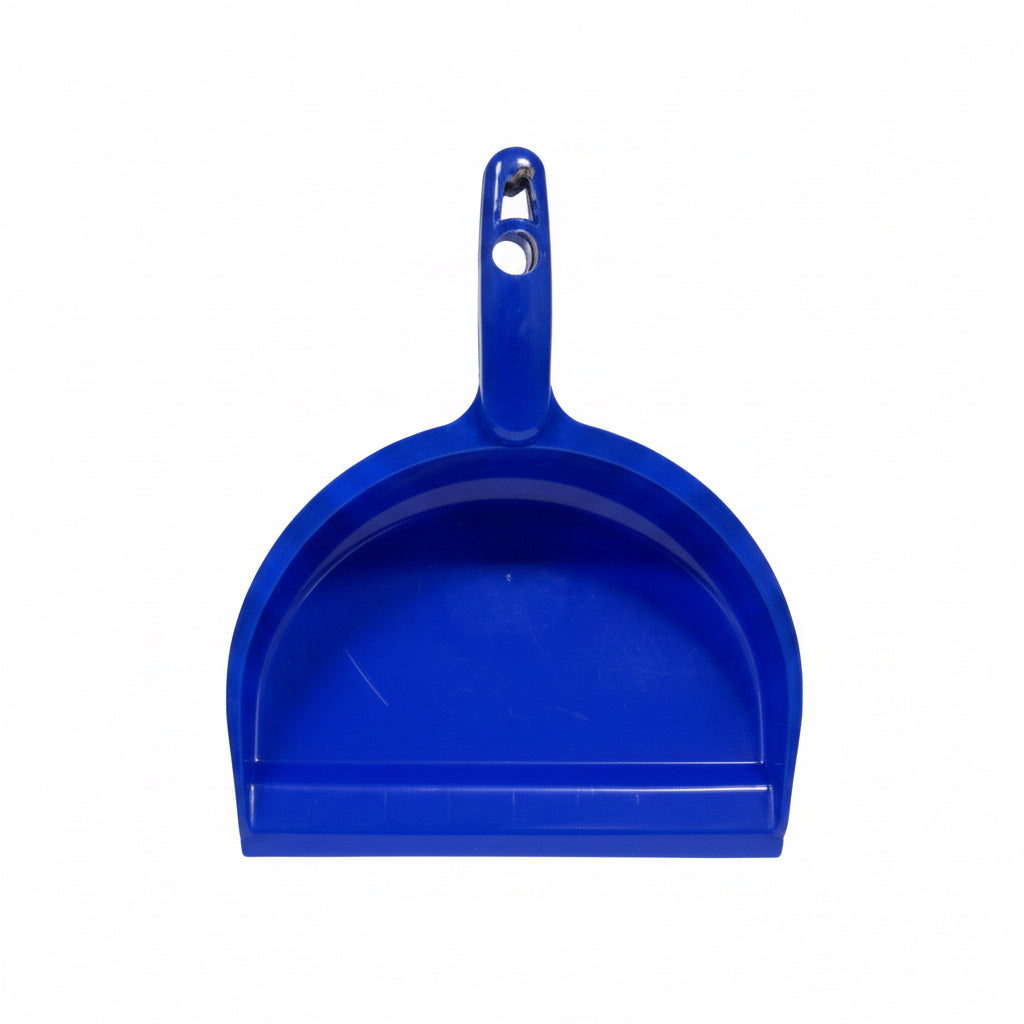Plastic Dustpan with Handle – Assorted Colours