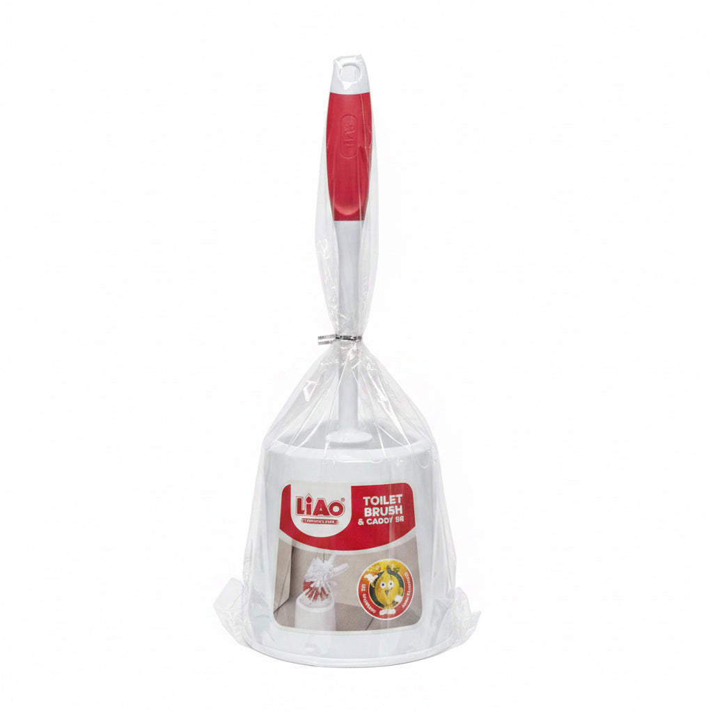 LIAO Toilet Brush & Caddy Set