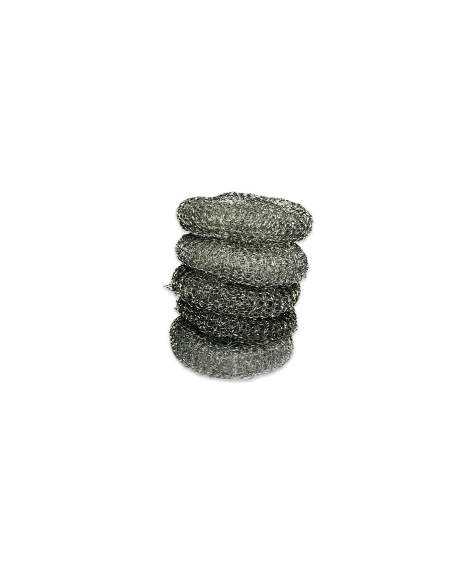 Kitchen Cleaning Set, 15 Pack Scouring Kit with 5 Wire Scourers, 5 Steel Wool Pads, 5 Dual-Sided Sponges, Multi-Color