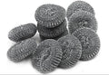 Pot Scourer Stainless Steel Scrub  (Regular, Pack of 20)
