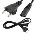 Two pin plug power cable