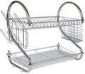 Steel Utensil Kitchen Rack  (Bright Gray)