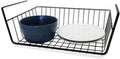 Undershelf Steel Organizer Kitchen Rack  (BLACK)